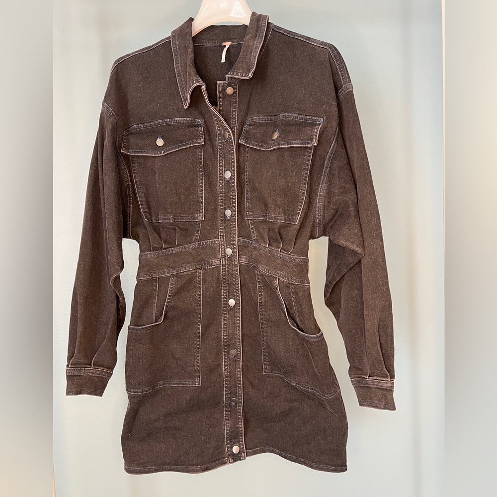 Free People Denim Dress NWOT